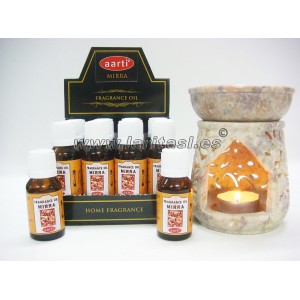 Aceite perfumado Aarti Mirra 15ml (pack 12)